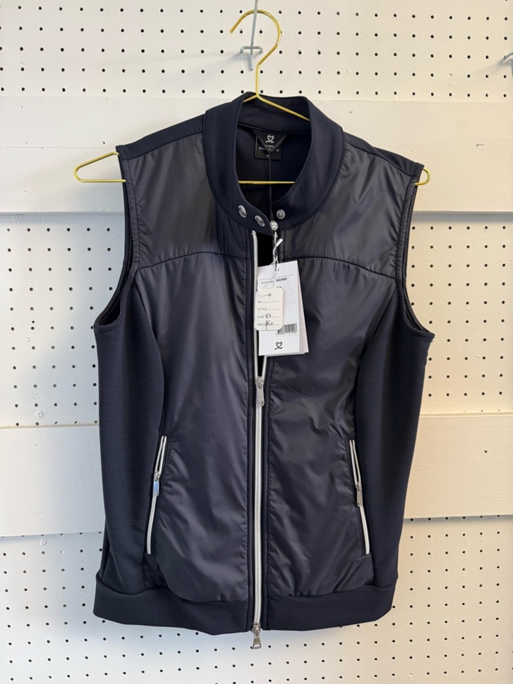 Women's Dark Navy Quilted Performance Vest